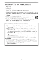 Preview for 3 page of Panasonic AK-HRP1000G Operating Instructions Manual