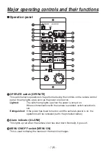 Preview for 8 page of Panasonic AK-HRP150 Operating Instructions Manual