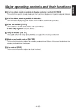 Preview for 11 page of Panasonic AK-HRP150 Operating Instructions Manual