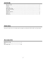 Preview for 3 page of Panasonic AK-HVF931AEA Operating Instructions Manual