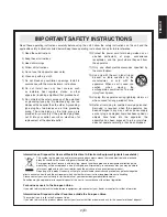 Предварительный просмотр 3 страницы Panasonic AK-LZ20M85G Operating Instructions Manual