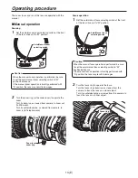 Предварительный просмотр 14 страницы Panasonic AK-LZ20M85G Operating Instructions Manual