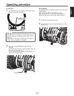 Предварительный просмотр 15 страницы Panasonic AK-LZ20M85G Operating Instructions Manual