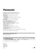 Предварительный просмотр 20 страницы Panasonic AK-LZ20M85G Operating Instructions Manual