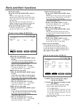 Предварительный просмотр 17 страницы Panasonic AK-MSU935AP Operating Instructions Manual