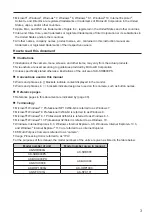 Предварительный просмотр 3 страницы Panasonic AK-SHB800G Operating Instructions Manual