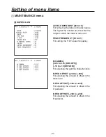 Preview for 41 page of Panasonic AKHC1800N - HD BOX CAMERA Operating Instructions Manual