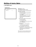 Preview for 50 page of Panasonic AKHC1800N - HD BOX CAMERA Operating Instructions Manual