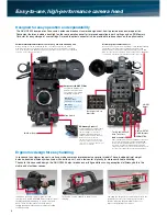 Предварительный просмотр 4 страницы Panasonic AKHC3500 - MULTI FORMAT CAMERA Brochure & Specs