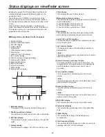 Preview for 22 page of Panasonic AKHC3500 - MULTI FORMAT CAMERA Operating Instructions Manual