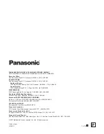 Preview for 44 page of Panasonic AKHC3500 - MULTI FORMAT CAMERA Operating Instructions Manual