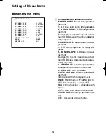 Preview for 6 page of Panasonic AKHC900 - COLOR CAMERA Menu Information