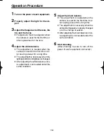 Preview for 14 page of Panasonic AKHC900 - COLOR CAMERA Operating Instructions Manual