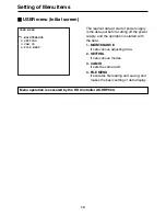 Preview for 3 page of Panasonic AKHC910 - 1080I CAMERA Menu Information