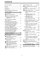 Preview for 3 page of Panasonic AKHC910 - 1080I CAMERA Operating Instructions Manual