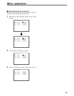 Preview for 23 page of Panasonic AKHC931 - 720P SYSTEMS CAMERA Operating Instructions Manual