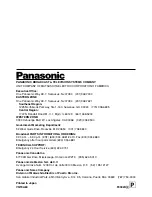 Preview for 12 page of Panasonic AKHTF900P - INTERFACE ADAPTOR Operating Instructions Manual