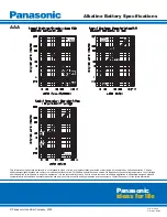 Предварительный просмотр 2 страницы Panasonic AM-4PI Specifications