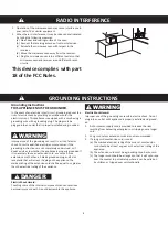 Preview for 6 page of Panasonic AM236A2DU-PAN Owner'S Manual