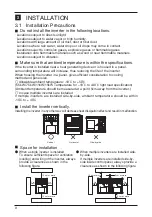 Preview for 10 page of Panasonic AMK3000114 Installation Manual