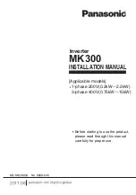 Предварительный просмотр 1 страницы Panasonic AMK3000P22 Installation Manual