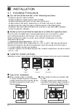 Предварительный просмотр 10 страницы Panasonic AMK3000P22 Installation Manual