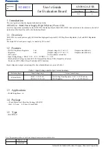 Preview for 3 page of Panasonic AN30182A-EVB User Manual