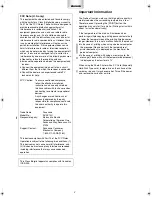 Preview for 3 page of Panasonic AP10 - Thermal Dye Sublimation Photo Printer Operating Instructions Manual