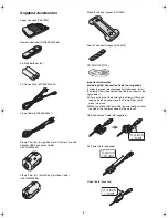 Preview for 4 page of Panasonic AP10 - Thermal Dye Sublimation Photo Printer Operating Instructions Manual