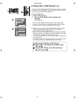 Предварительный просмотр 17 страницы Panasonic AP10 - Thermal Dye Sublimation Photo Printer Operating Instructions Manual