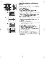 Предварительный просмотр 22 страницы Panasonic AP10 - Thermal Dye Sublimation Photo Printer Operating Instructions Manual