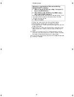 Preview for 23 page of Panasonic AP10 - Thermal Dye Sublimation Photo Printer Operating Instructions Manual