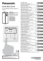 Panasonic Aquarea WH-ADC0309J3E5B Quick Manual preview