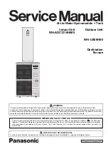 Panasonic Aquarea WH-ADC1216H6E5 Service Manual preview