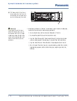 Предварительный просмотр 38 страницы Panasonic Aquarea WH-MDF06E3E5 series Installation Manual