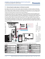 Предварительный просмотр 40 страницы Panasonic Aquarea WH-MDF06E3E5 series Installation Manual