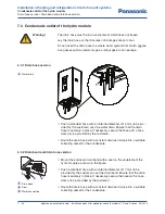 Предварительный просмотр 46 страницы Panasonic Aquarea WH-MDF06E3E5 series Installation Manual