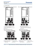 Предварительный просмотр 58 страницы Panasonic Aquarea WH-MDF06E3E5 series Installation Manual