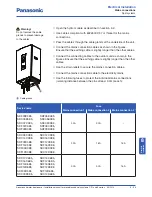 Предварительный просмотр 59 страницы Panasonic Aquarea WH-MDF06E3E5 series Installation Manual