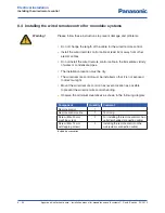 Предварительный просмотр 66 страницы Panasonic Aquarea WH-MDF06E3E5 series Installation Manual