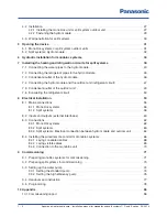 Предварительный просмотр 4 страницы Panasonic Aquarea WH-MDF09C3E5 Installation Manual