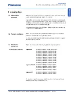 Preview for 5 page of Panasonic Aquarea WH-MDF09C3E5 Installation Manual