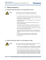 Предварительный просмотр 10 страницы Panasonic Aquarea WH-MDF09C3E5 Installation Manual
