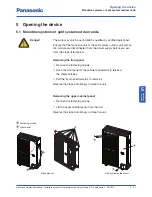 Предварительный просмотр 31 страницы Panasonic Aquarea WH-MDF09C3E5 Installation Manual