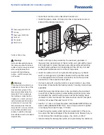 Предварительный просмотр 36 страницы Panasonic Aquarea WH-MDF09C3E5 Installation Manual