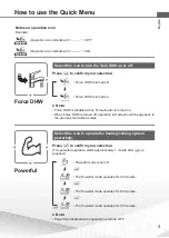 Предварительный просмотр 3 страницы Panasonic Aquarea WH-SDC0305J3E5 Quick Manual