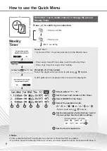 Предварительный просмотр 6 страницы Panasonic Aquarea WH-SDC0305J3E5 Quick Manual