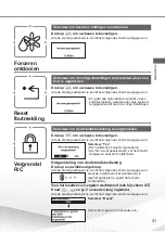 Предварительный просмотр 31 страницы Panasonic Aquarea WH-SDC0305J3E5 Quick Manual