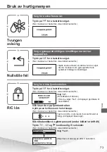 Preview for 73 page of Panasonic Aquarea WH-SDC03H3E5-1 Quick Manual