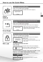 Preview for 7 page of Panasonic Aquarea WH-SDC16H6E5 Quick Manual